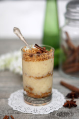 Crumble vaniglia e cannella