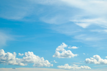 soft cloud and sky for background backdrop