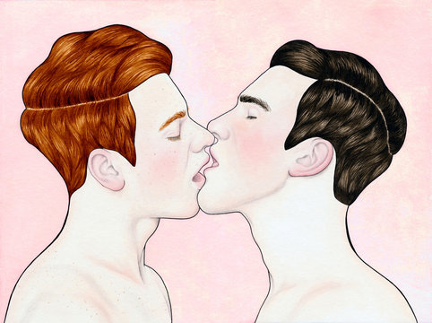 Kissing Men – Gay Kiss