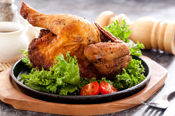 Roasted chicken