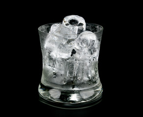 Ice and glass