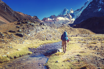 Obraz premium Hike in Peru