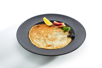 Delicacy dishes of chic restaurant