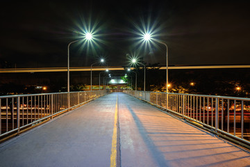 Overpass in the city