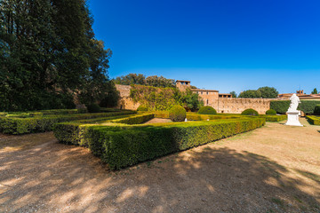 park  of Italian village