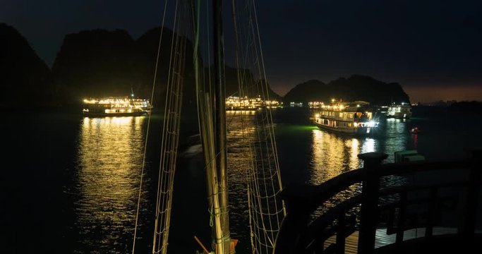 Vietnam - Halong Bay (Time Lapse 01)