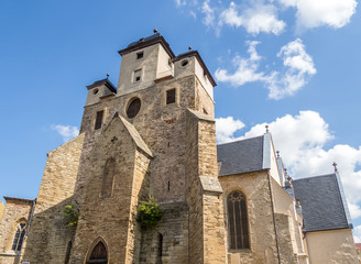 Fototapeta na wymiar Michaeliskirche in Zeitz