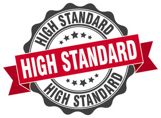 high standard stamp. sign. seal