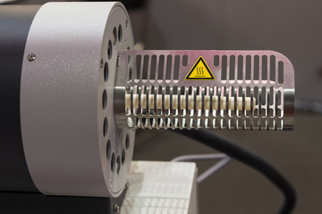 The Thermal expansion Dilatometer,Close up 