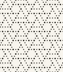 seamless geometric triangle hexagon grid pattern