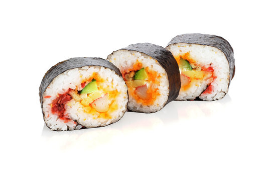 Sliced Sushi Roll