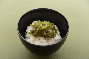 めかぶご飯