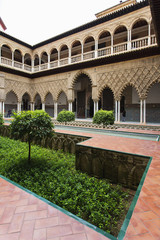 Fototapeta na wymiar Real Alcazar in Seville, Andalusia