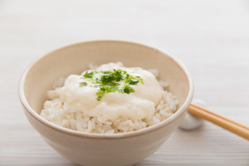 とろろご飯
