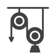 Physics lesson icon vector, filled flat sign, solid pictogram isolated on white. Symbol, logo illustration. Pixel perfect graphics