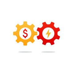 Time is money, finance concept, bank savings account, insurance and pension idea