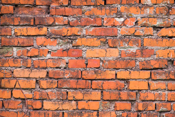 Old brick wall texture background