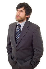 businessman thinking