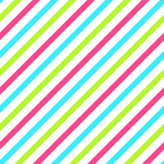 Colorful stripes seamless pattern in geometric style. Festive celebration background.
