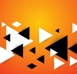  Abstract geometric vector background with triangles.