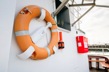 lifesaver on boat