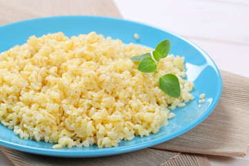 Cooked pearl barley