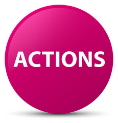 Actions pink round button