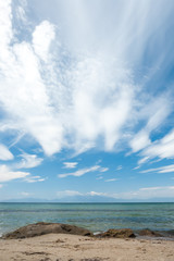 Beautiful beach at Chalkidiki peninsula, Greece