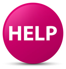 Help pink round button