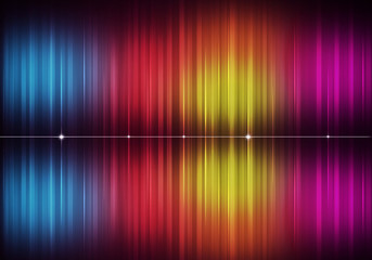 Abstract Multicolor Motion Background