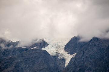 Fototapeta na wymiar Part of Franz Josef glacier, New Zealand
