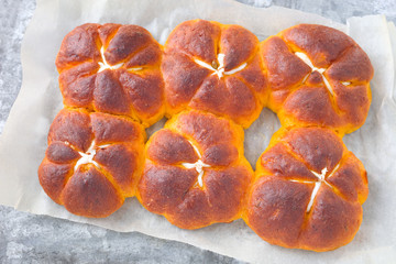 Leckere Kürbisbrötchen