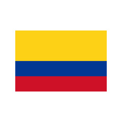 Colombia flag illustration
