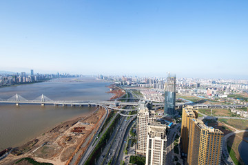 Fototapeta premium Panoramic picture of China nanchang