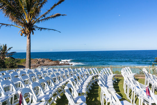 Chairs Wedding Beach Ocean Venue