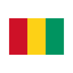 Guinea flag illustration