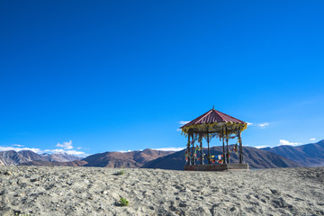 Pangong lake view on the moring, Ladakh, India