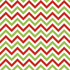 Christmas chevron vector seamless pattern