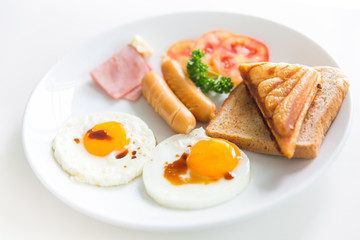breakfast morning meal for good healthy and heart