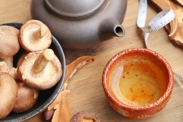 Ganoderma lucidum hot tea