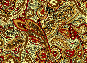 paisley ornamental pattern