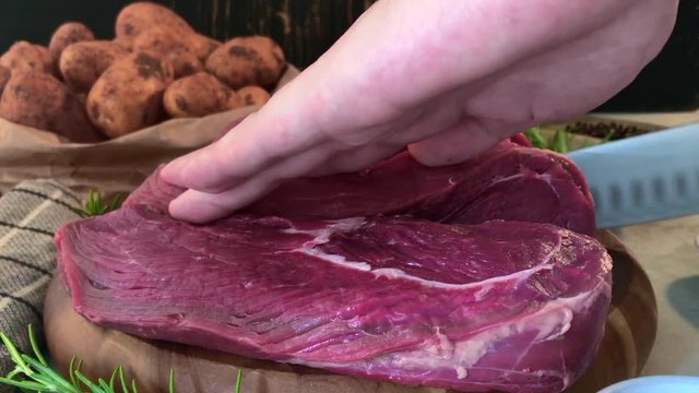 Steak (Rindfleisch) 