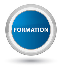 Formation prime blue round button