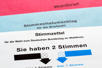 Briefwahl, Wahlbrief