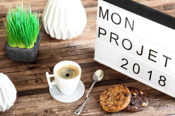 Table lumineuse : mon projet 2018