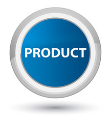 Product prime blue round button