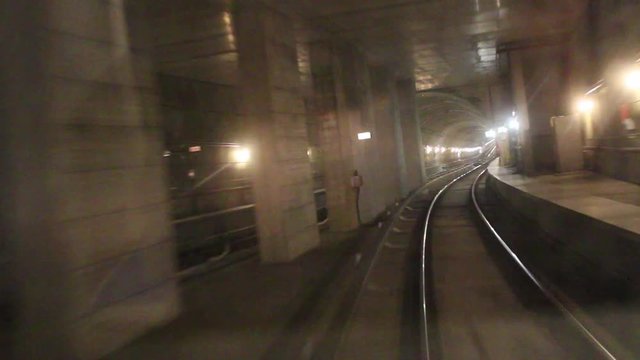 Tunnel metropolitana time lapse linea 5