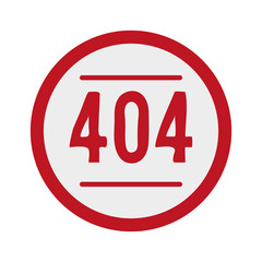 404 error sign icon image vector illustration design 