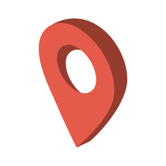 gps location pin icon image vector illustration design 