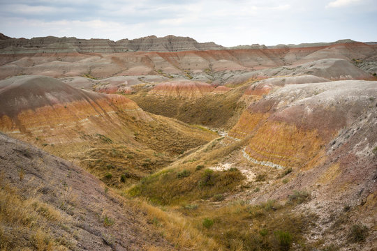 Geology Rock Formations Badlands National Park South Dakota